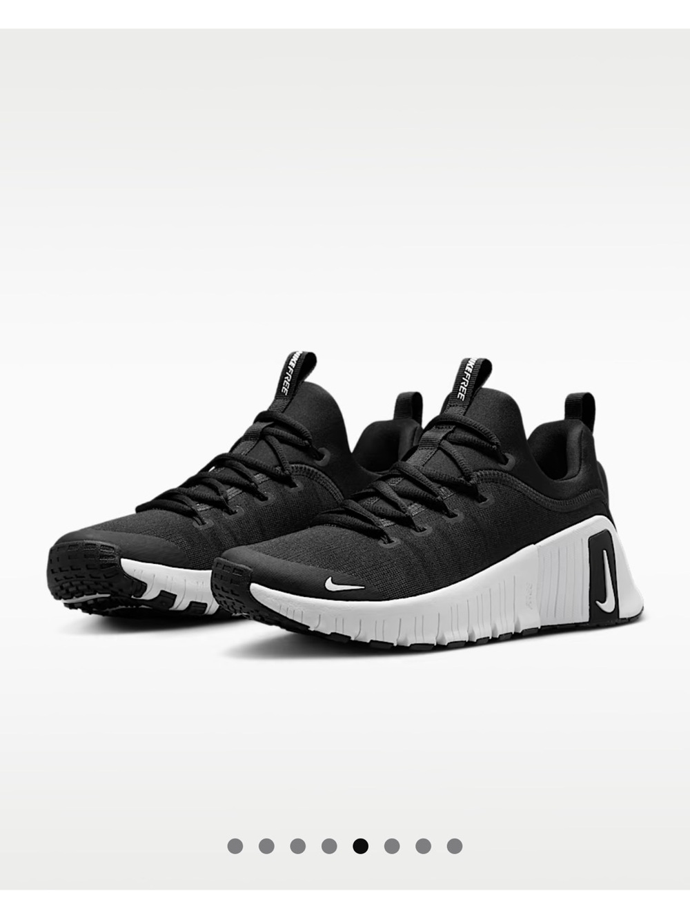 Nike Women’s Free Metcon 6 Black &  White, Size 11, EUC LIKE NEW - Picture 14 of 16